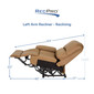 29" Left Arm Recliner Modular RV Furniture Reclining Luxury Lounger
