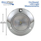 2" Clear/Amber Round Surface Mount RV Light