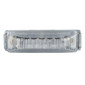 4" x 1" Rectangle RV LED Marker Light Clear/Amber