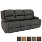 RecPro Charles 80" Powered Triple RV Wall Hugger Recliner Sofa RV Loveseat