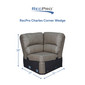 Corner Wedge RV Furniture