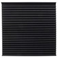 RV Pleated Shades Black