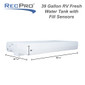 39 Gallon RV Fresh Water Tank with Fill Sensors 27.7" x 53.5" x 6"
