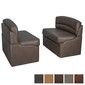 RecPro Charles 44" RV Dinette Booth with Storage | Converts to Bed