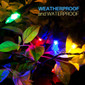 17.7' Multi Color Battery Operated String Christmas Lights