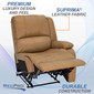 Right Arm Recliner Modular RV Furniture Zero-Wall Hugger Reclining Luxury Lounger