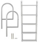 ADL-A5W Aluminum Five Step Dock Pier Ladder