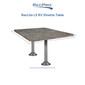 RecLite LS RV Dinette Table 36" X 30" with Optional Leg System