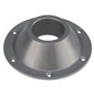 RecFit Silver Surface Mount Recessed Bracket for RV Dinette Table Leg