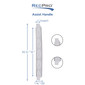 RV Assist Handle with Swirl Pattern Bar Only