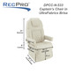 RecPro Nash Driver and Passenger RV Captain's Chair Set in Ultrafabrics® Brisa® Coffee Bean