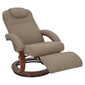 RecPro Charles 28" RV Euro Chair Recliner in Suprima Linen Oatmeal