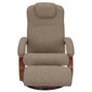 RecPro Charles 28" RV Euro Chair Recliner in Suprima Linen Oatmeal
