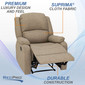 RecPro Charles 30" RV Wall Hugger Recliner RV Zero Wall Chair in Cloth