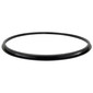 Replacement Euro Chair Ring Base Bottom - Black Plastic
