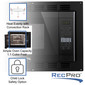 RV Convection Microwave Black 1.1 Cu. ft Replaces High Pointe and Greystone