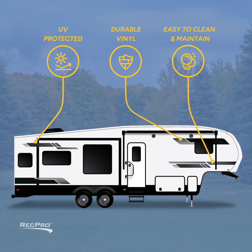 Euro Rv Custom Sticker Design Universal RV Decals and Graphics for Motorhomes and Campers - RecPro