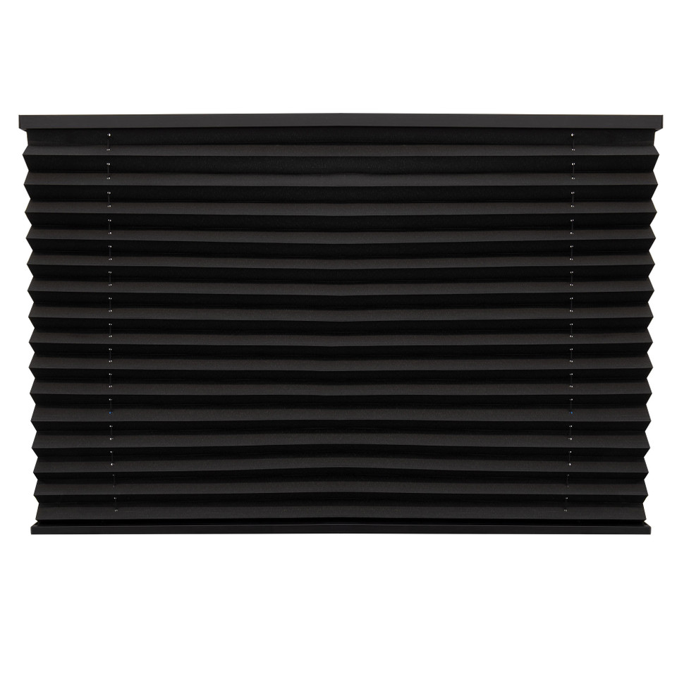 RV Pleated Shades Black RecPro