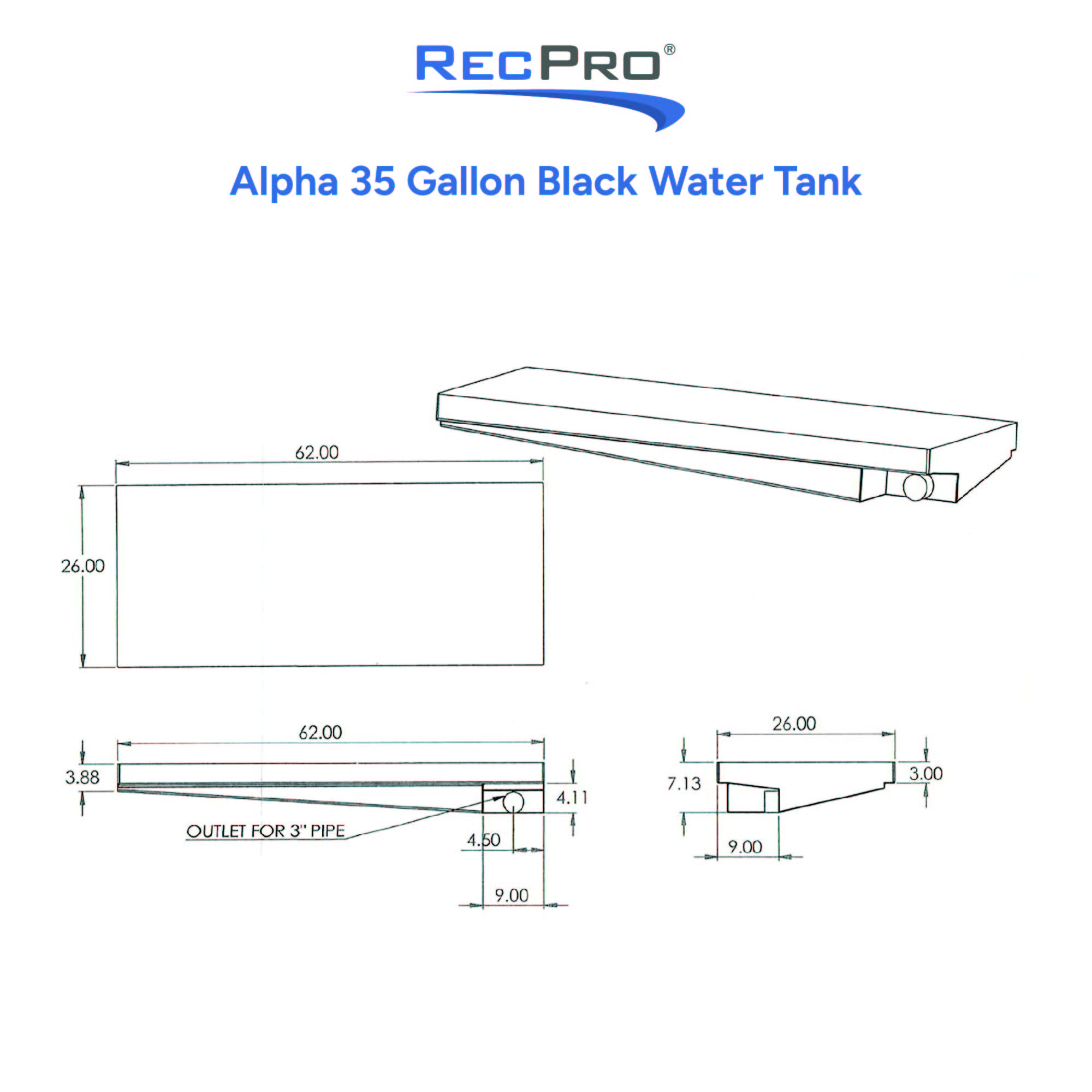 Alpha 35 Gallon 62
