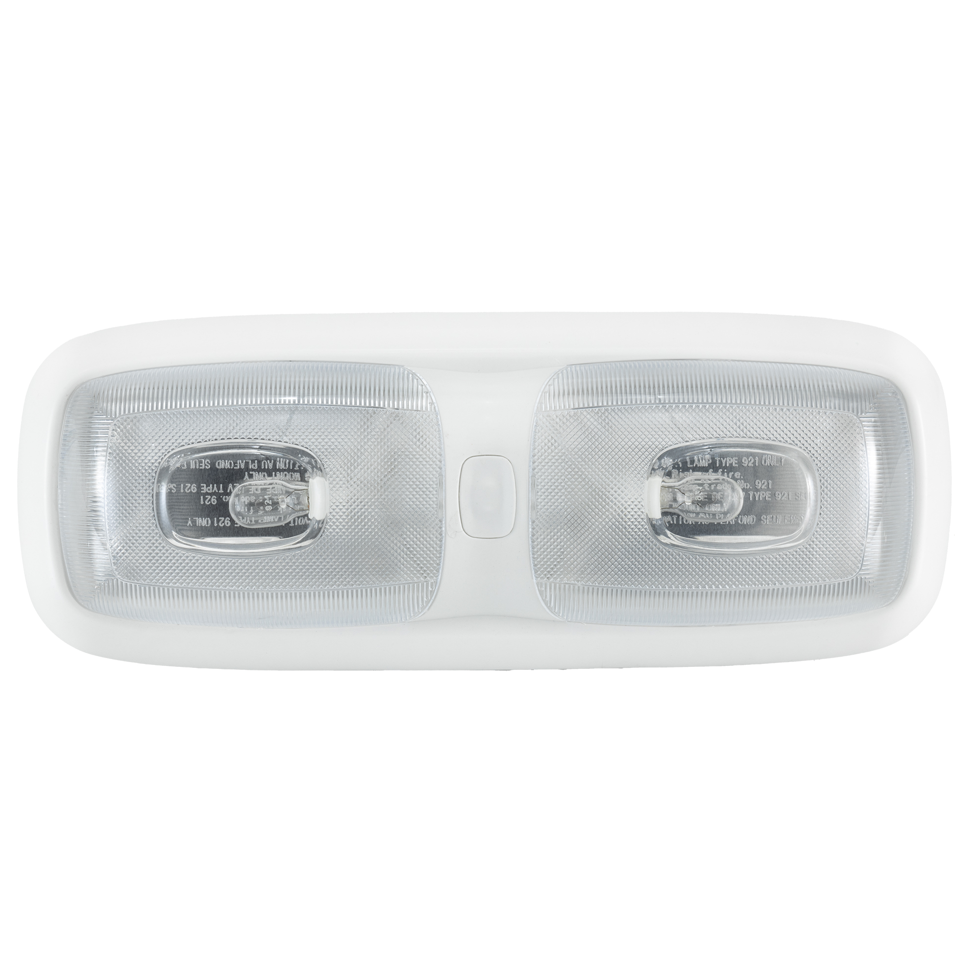 12V Double Dome Pancake RV Light - RecPro