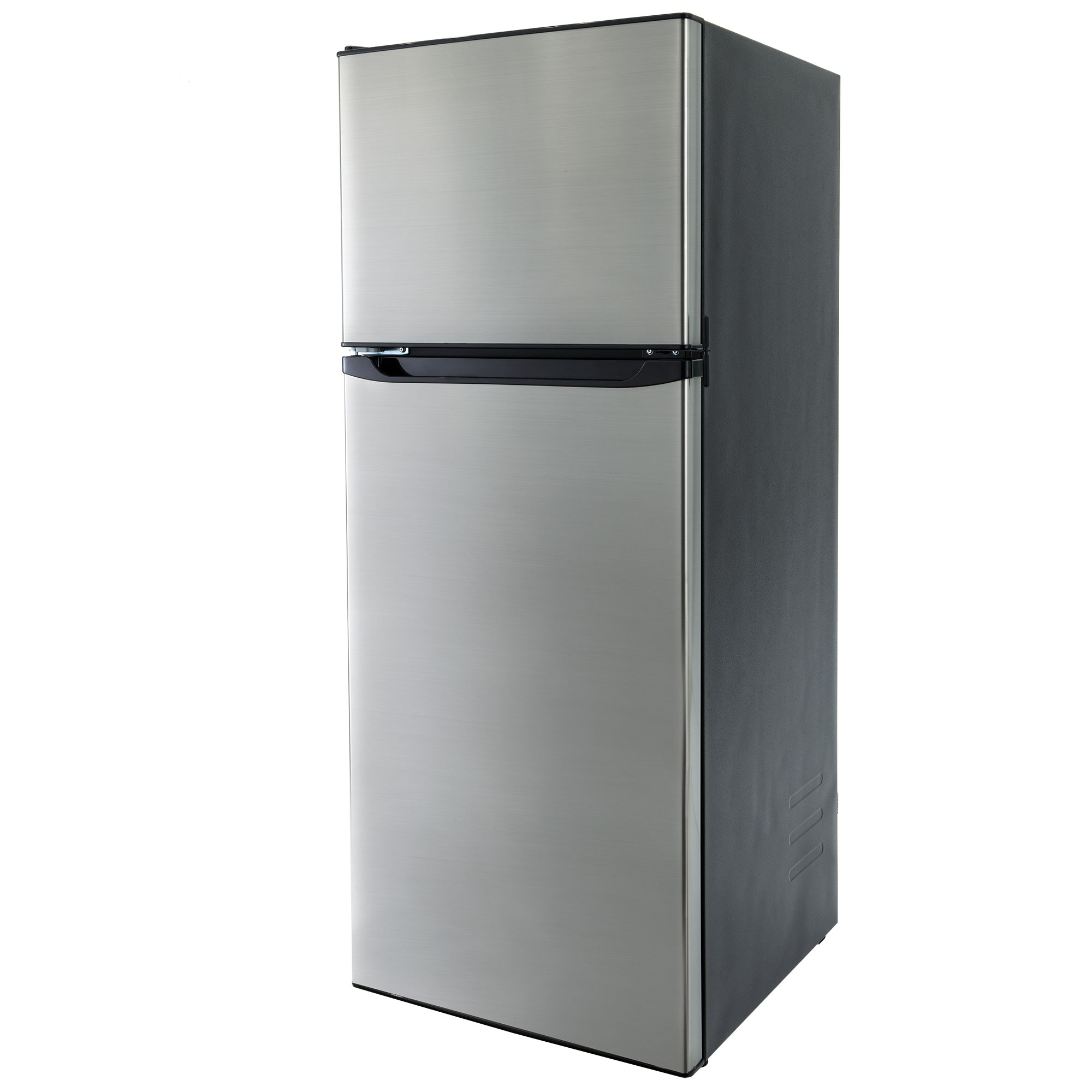 RecPro Refrigerador RV de acero inoxidable | 10 pies cúbicos | 12 V |  Refrigerador de 2 puertas