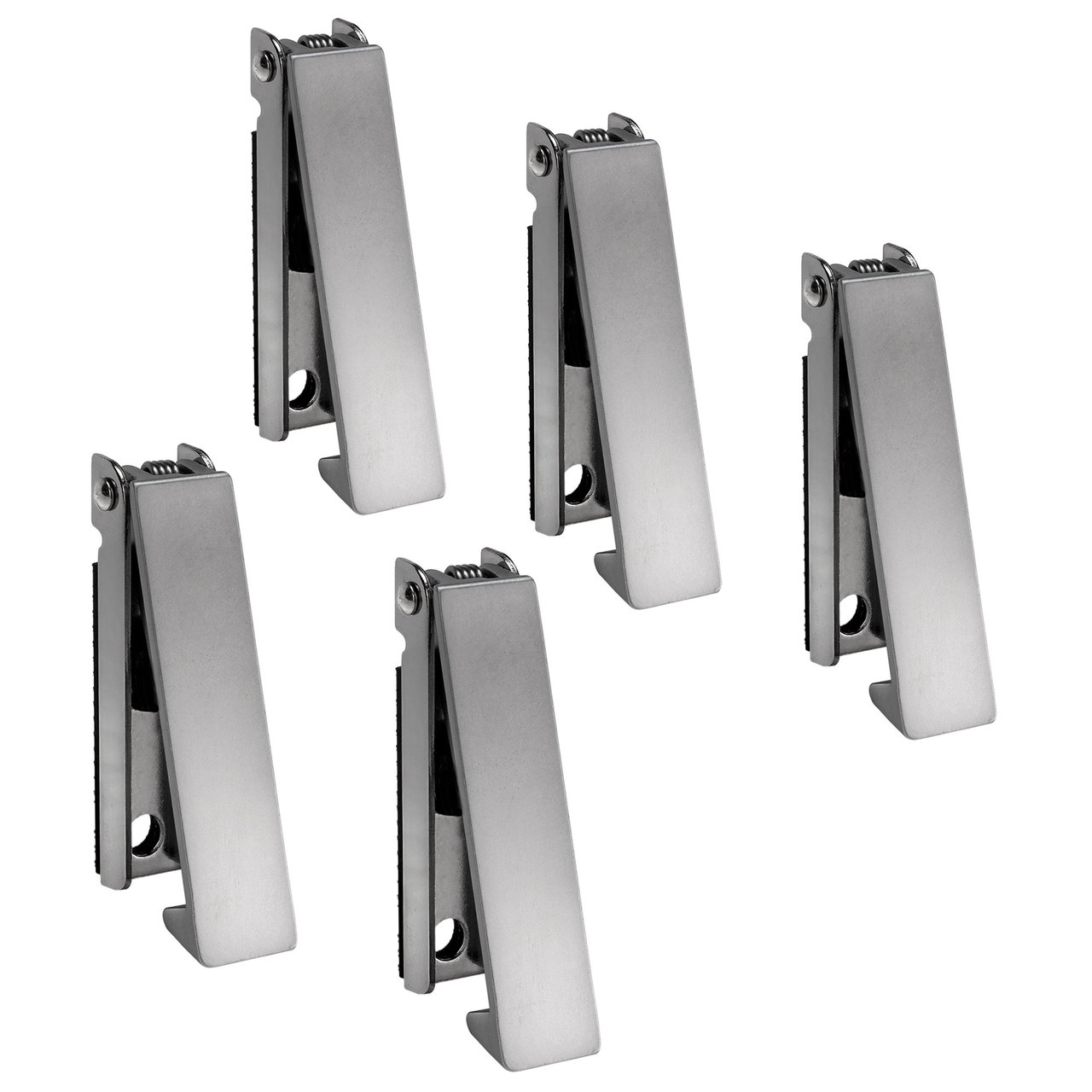 10-Pack Stainless Steel Baggage Door Clips / Compartment Catches For RVs & Campers