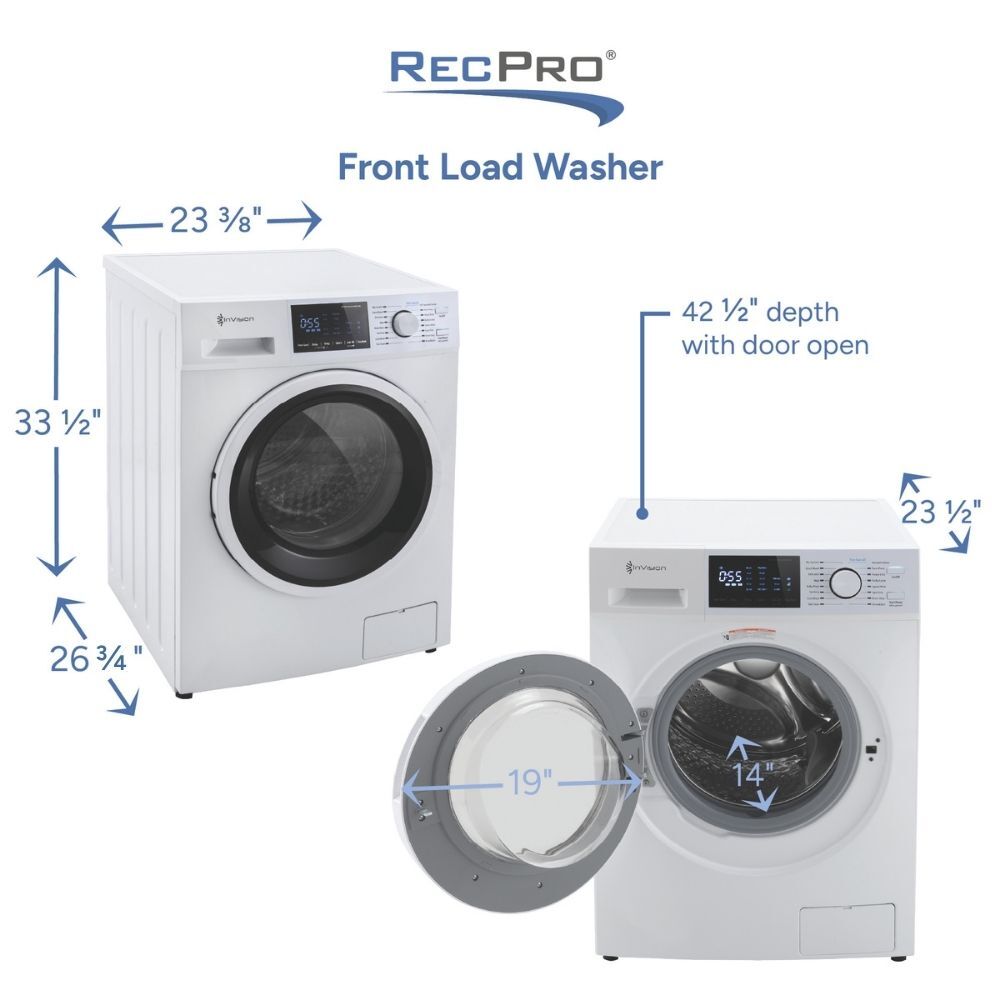washer measurements washer measurements