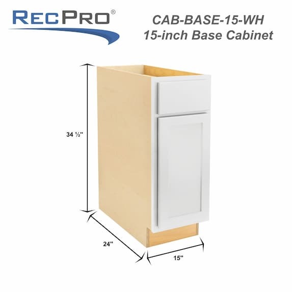 measurements 15" W x 34 1/2" H x 24" D