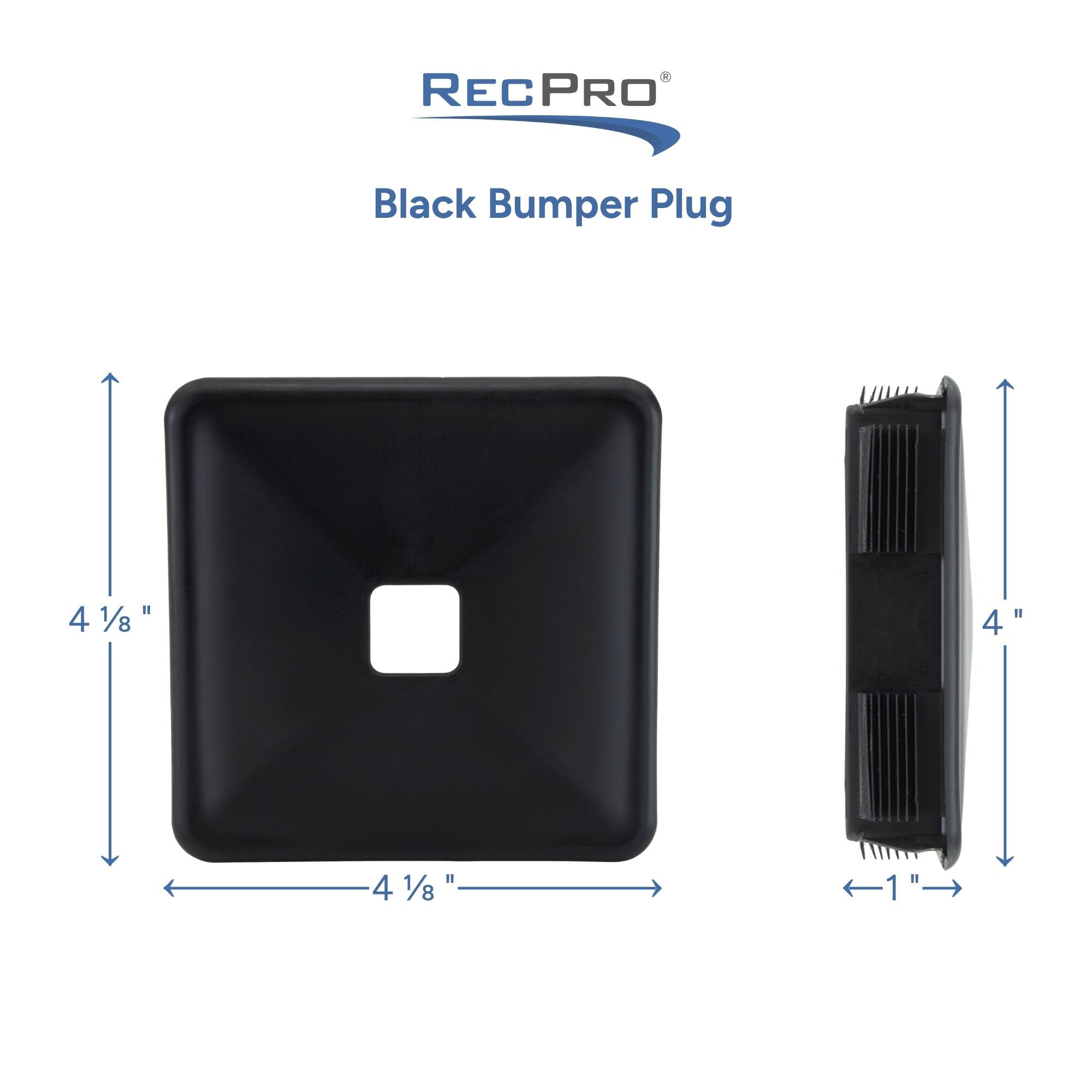 Black Bumper Plug Measurements Black Bumper Plug Measurements