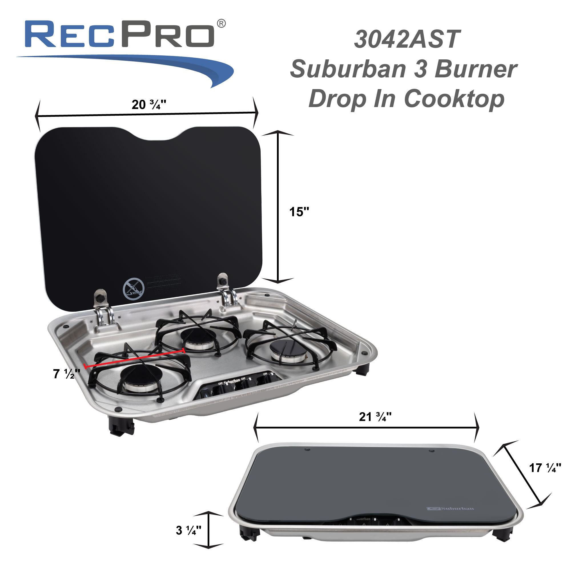 3042ast Suburban Measurements 