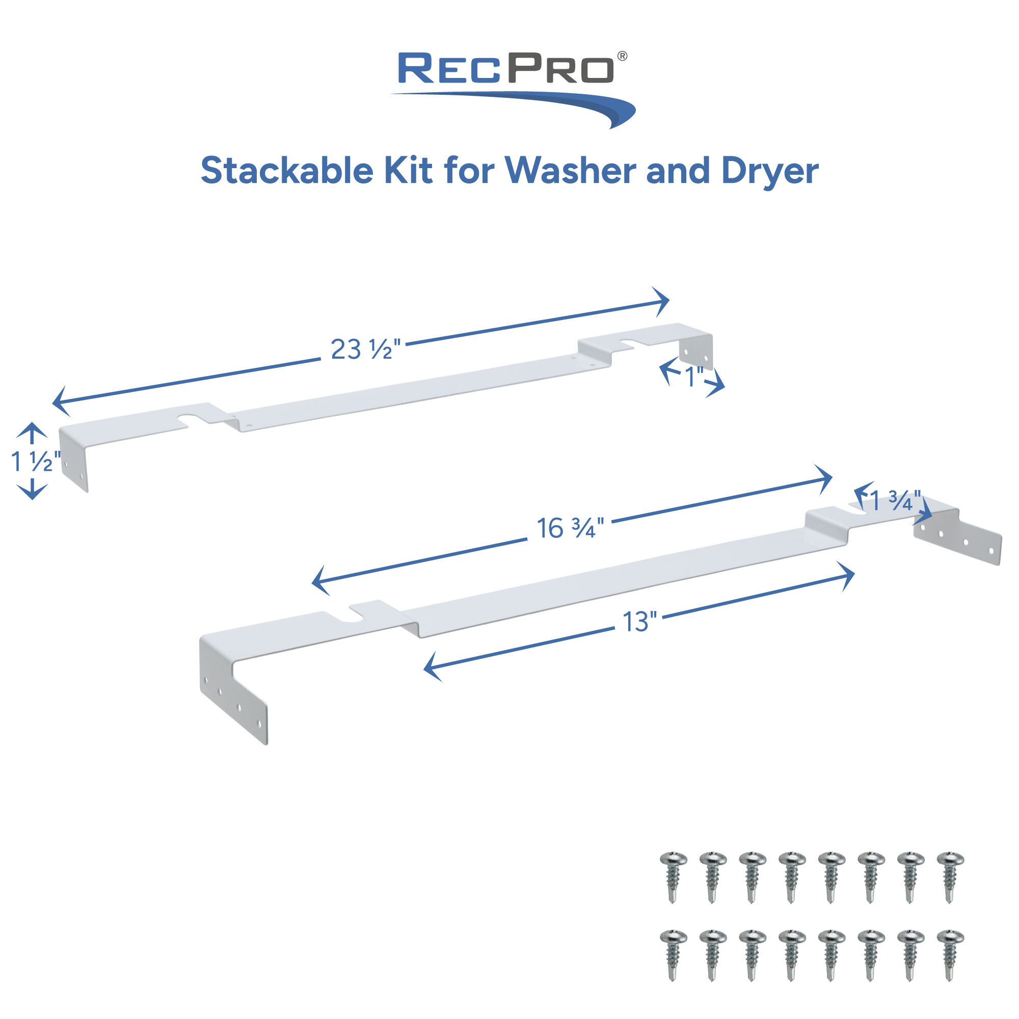 Stackable Kit for Washer and Dryer Measurements 