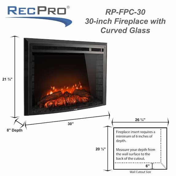 Overall Dimensions: 30" W x 21 3/4" H x 8" D