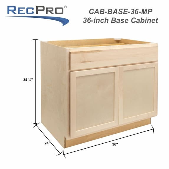 Measurements 36" W x 34 1/2" H x 24" D