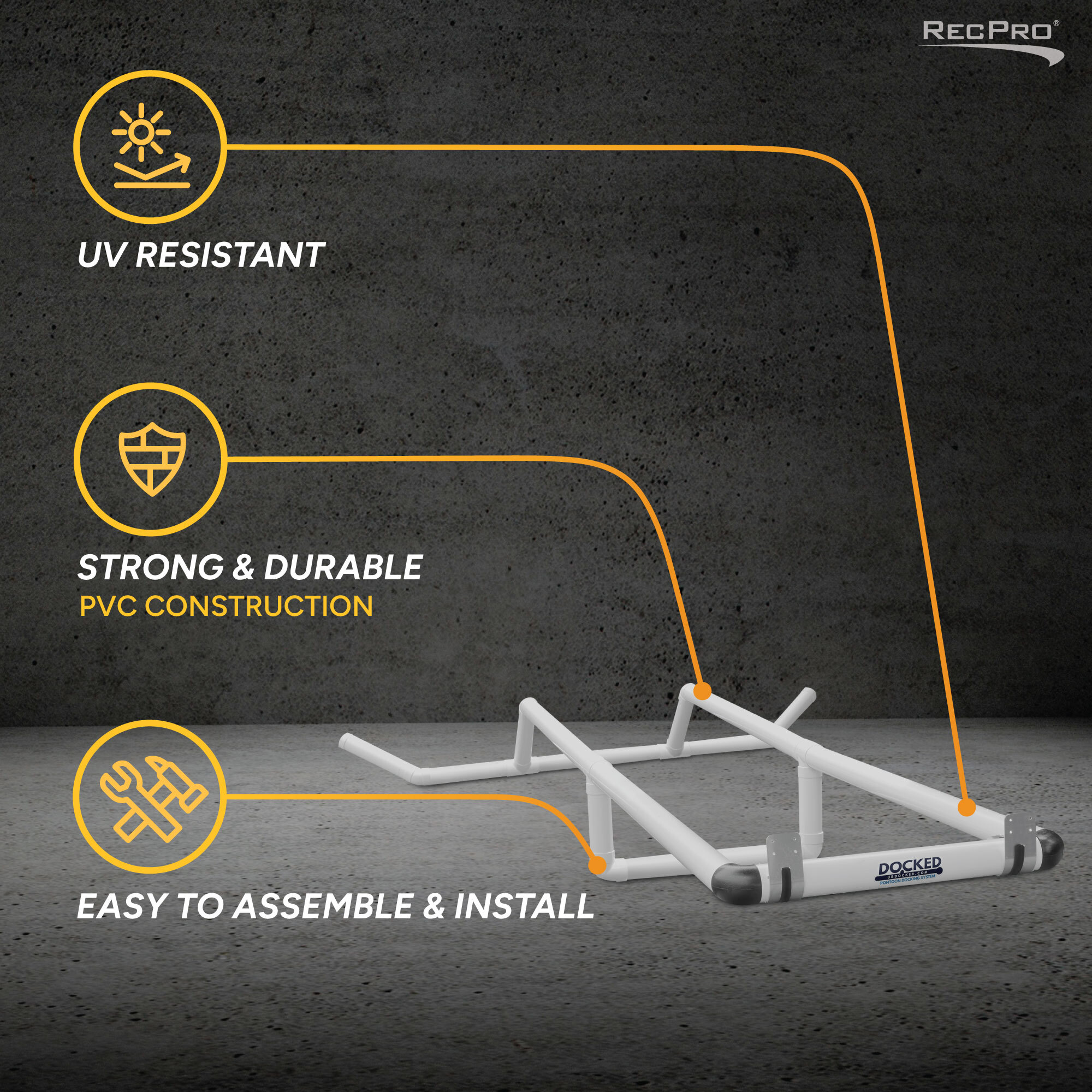 UV Resistant, Strong & Durable, Easy To Assemble & Install UV Resistant, Strong & Durable, Easy To Assemble & Install