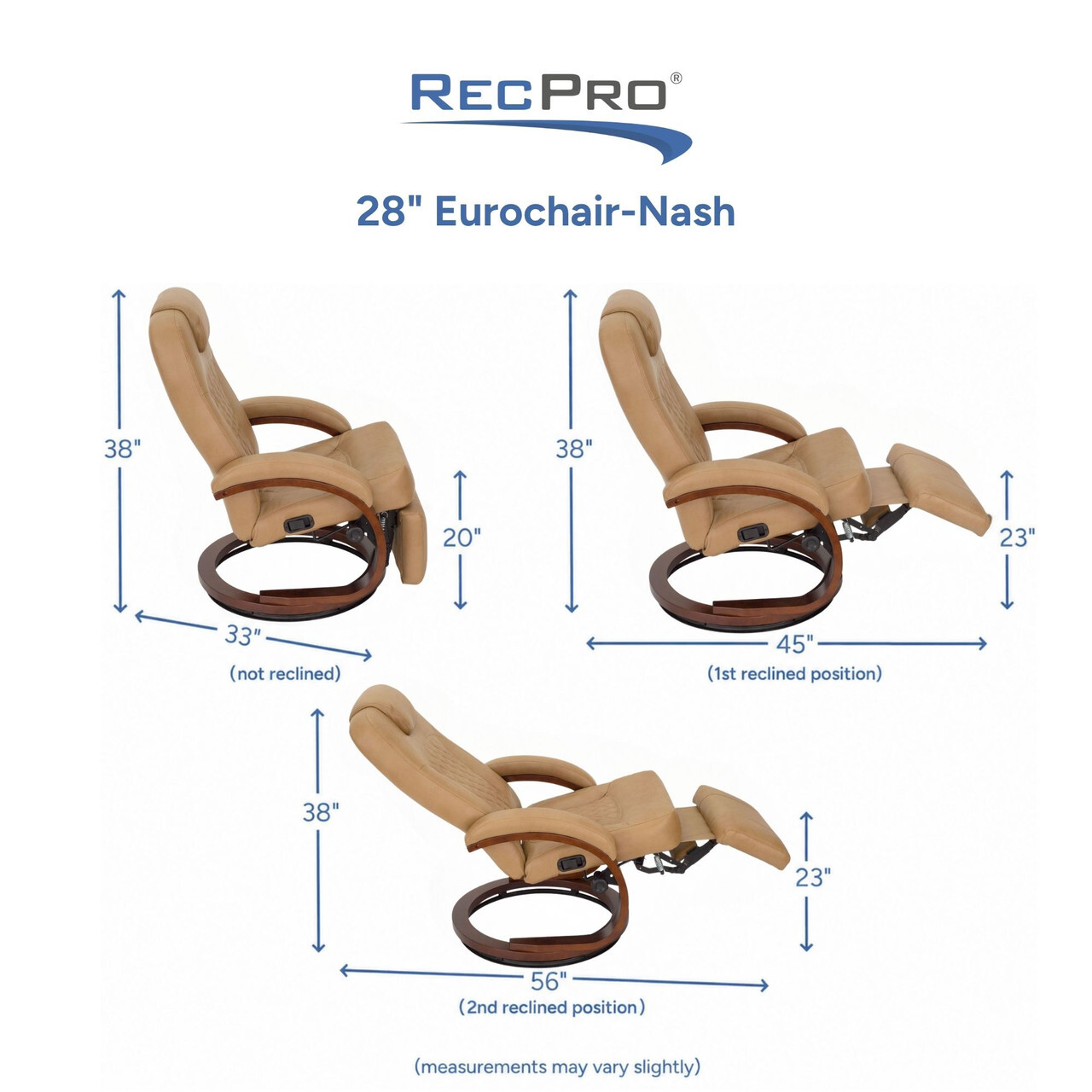 28" Eurochair-Nash Measurements 28" Eurochair-Nash Measurements