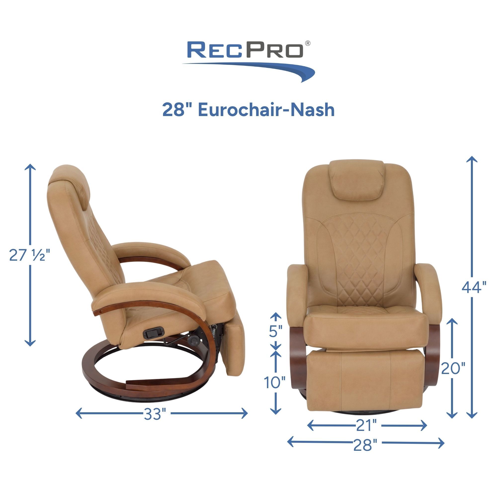 28" Eurochair-Nash Measurements 28" Eurochair-Nash Measurements