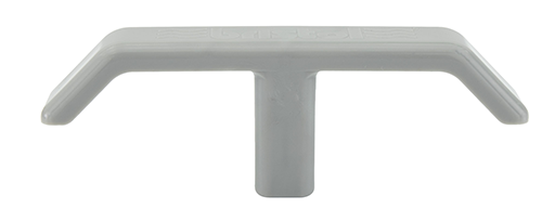 Gray pull handle