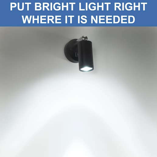 put bright light where you need it