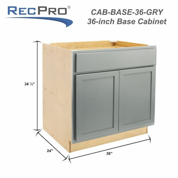 Measurements 36" W x 34 1/2" H x 24" D