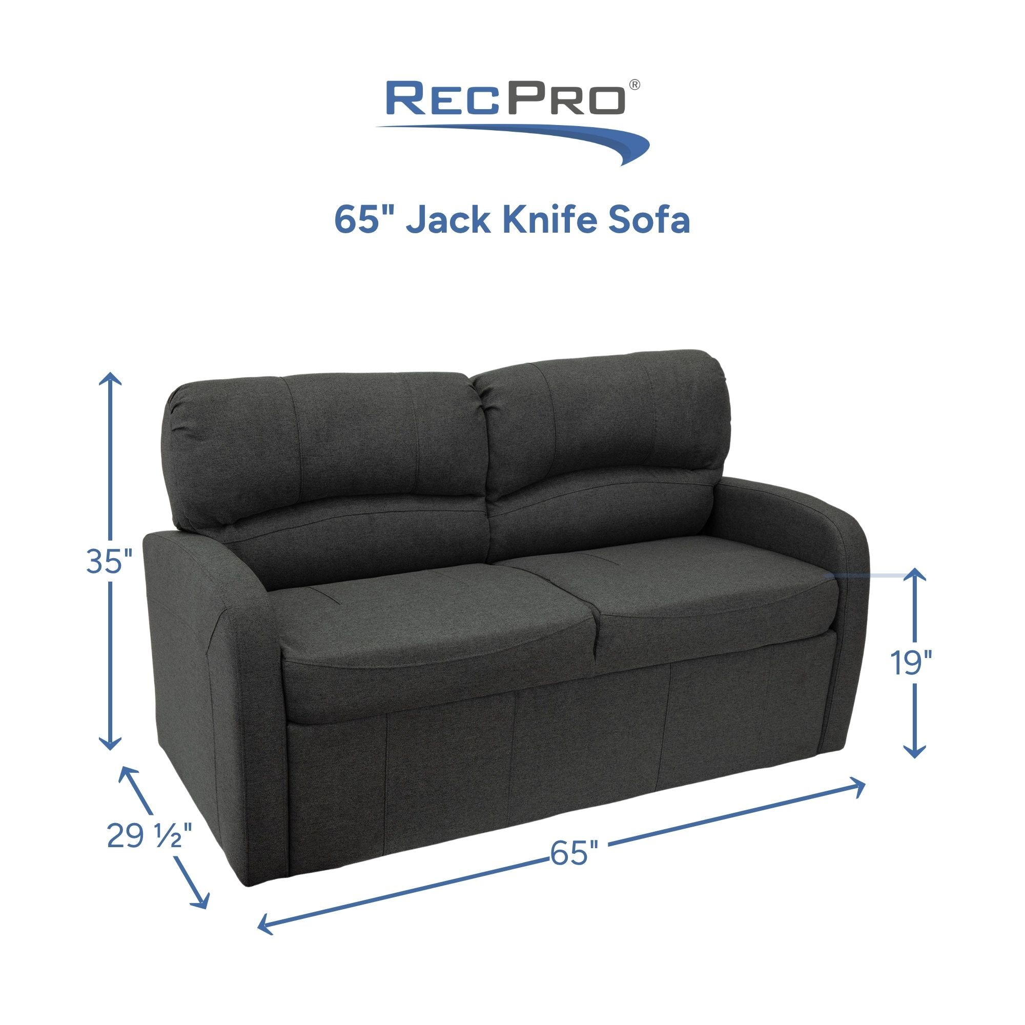 65" Jack Knife Sofa Measurements 65" Jack Knife Sofa Measurements