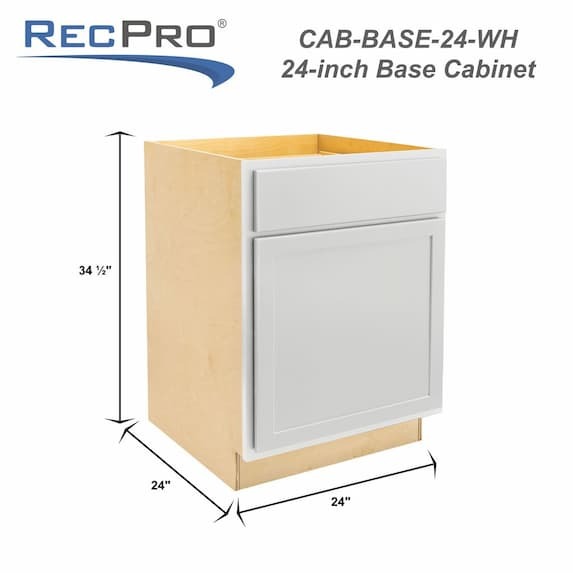 24" W x 34 1/2" H x 24" D