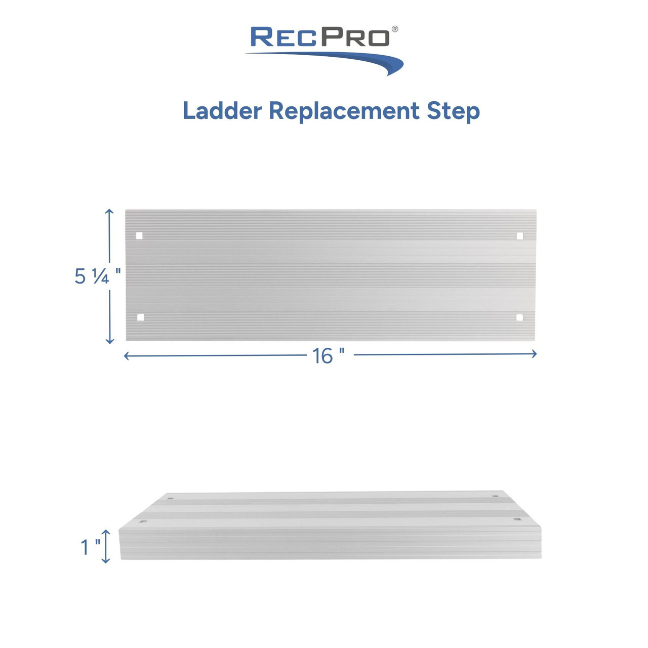 Ladder Replacement Step Measurements 