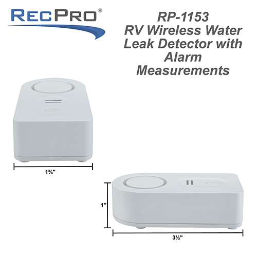 Measurements for Water Detector