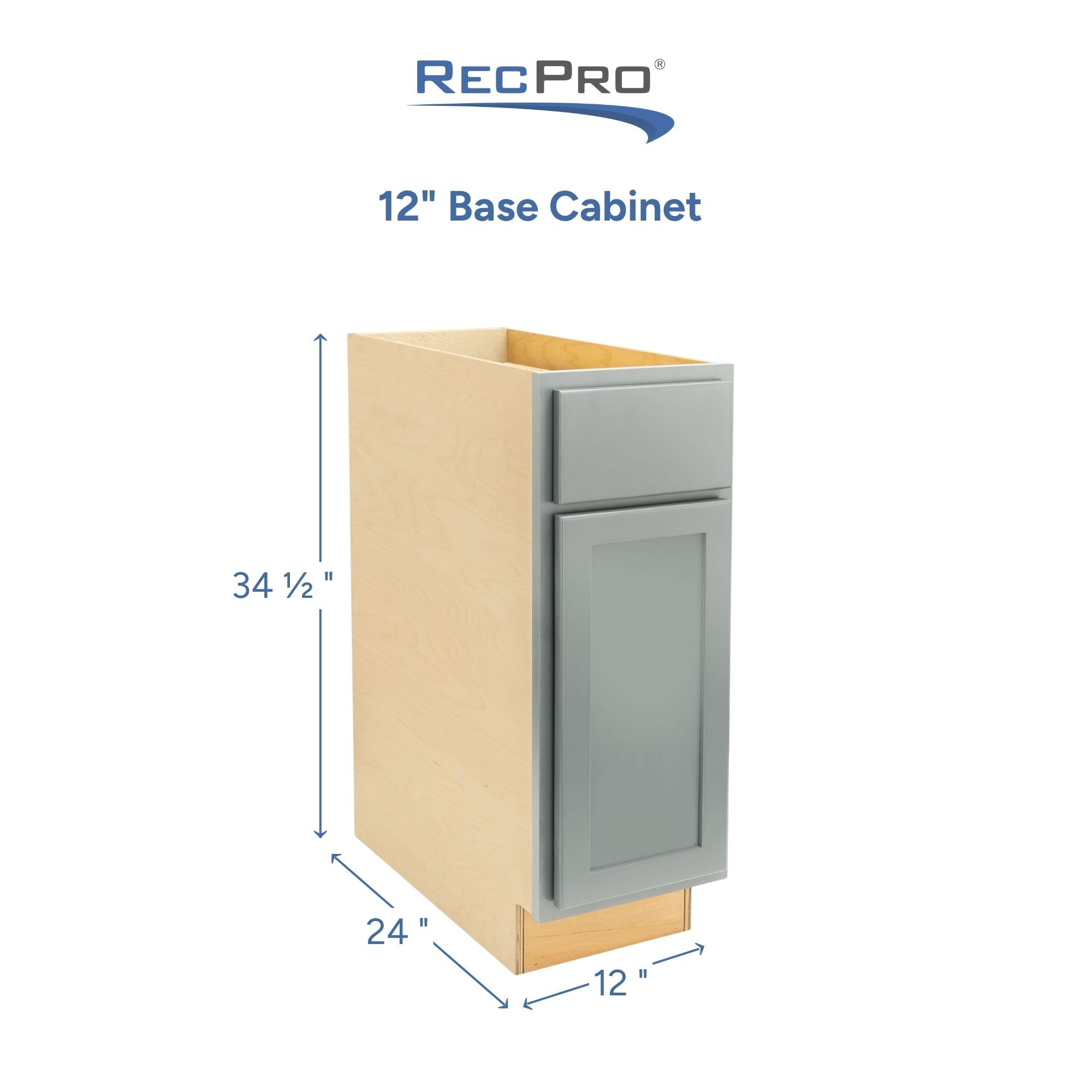 12" Base Cabinet Measurements 12" Base Cabinet Measurements