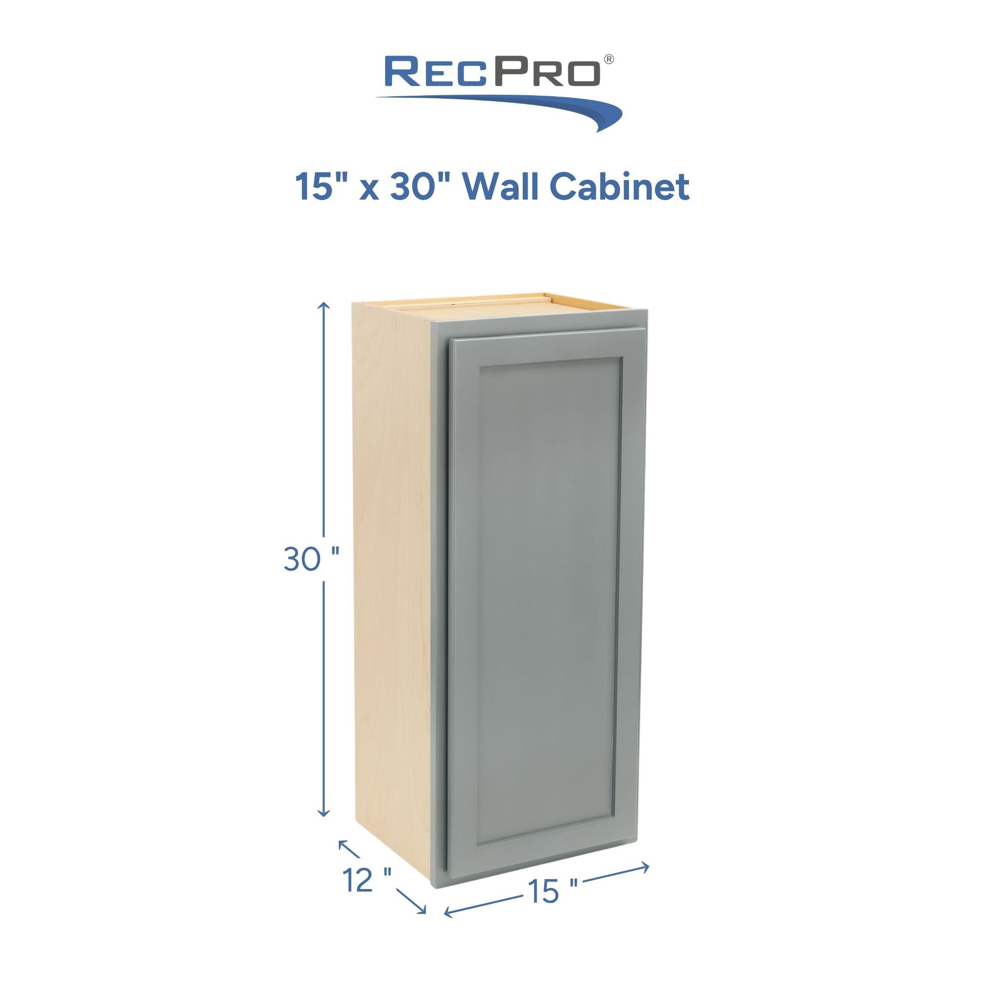 15" x 30" Wall Cabinet Measurements 