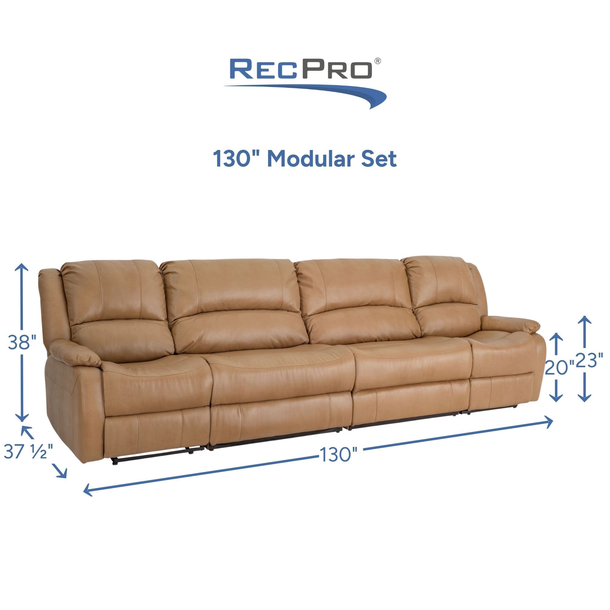 130" Modular Set Measurements 