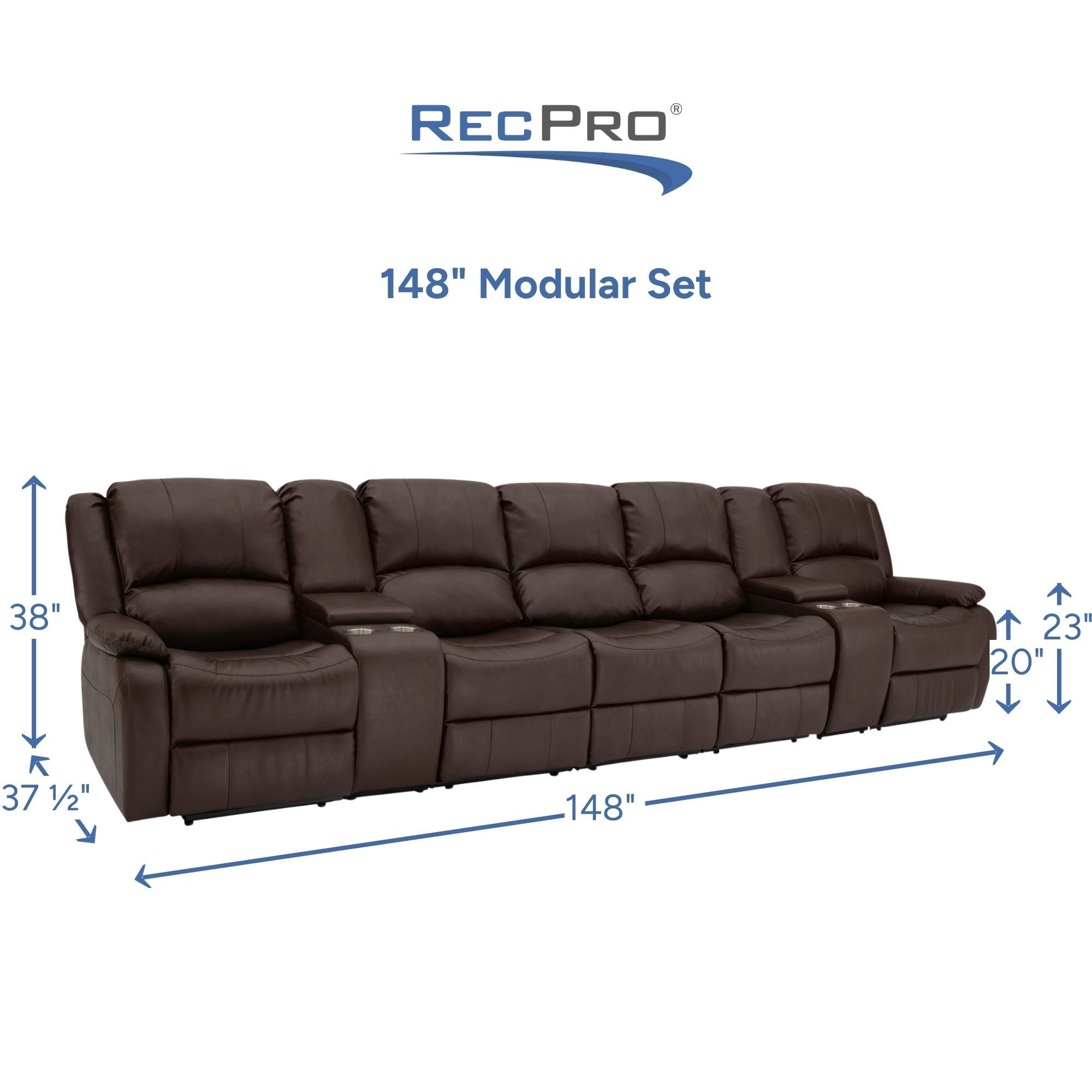 148" Modular Set Measurements 
