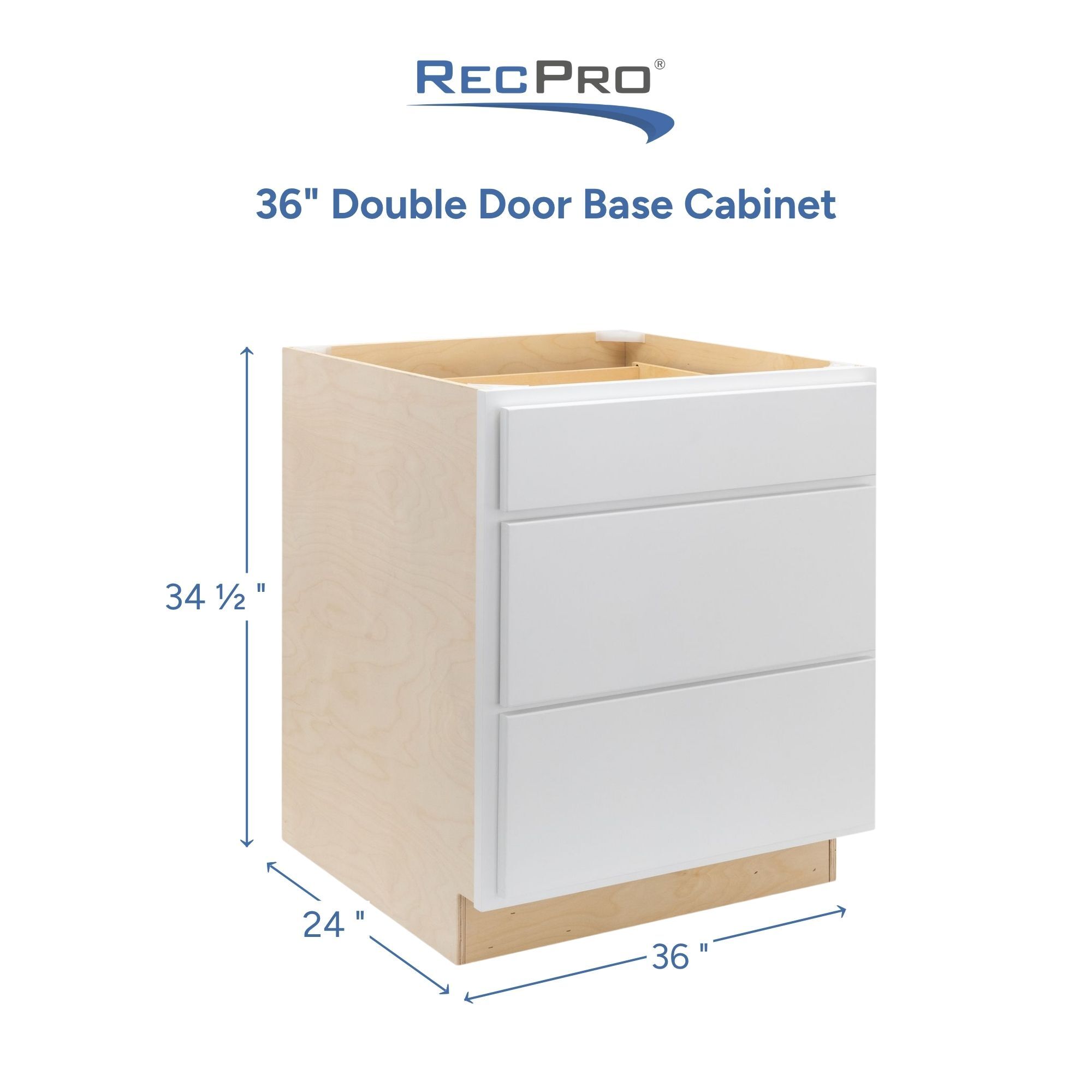 36" Double Door Base Cabinet Measurements 36" Double Door Base Cabinet Measurements