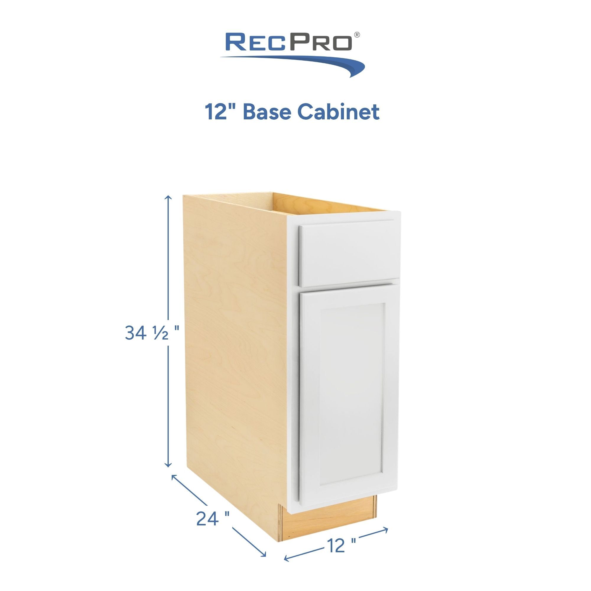 12" Base Cabinet Measurements 12" Base Cabinet Measurements