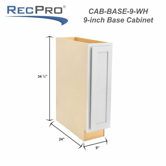 measurements 9" W x 34 1/2" H x 24" D
